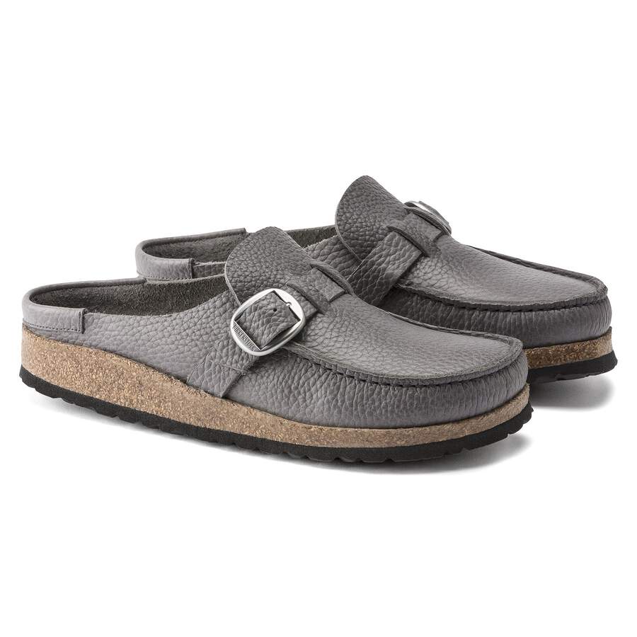 Buckley Natural Leather Coarsely - Gray