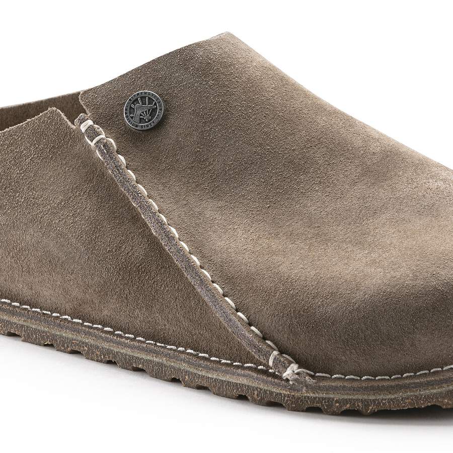 Zermatt Premium Suede Leather - Gray Taupe