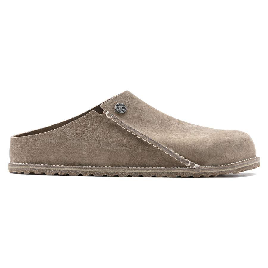 Zermatt Premium Suede Leather - Gray Taupe