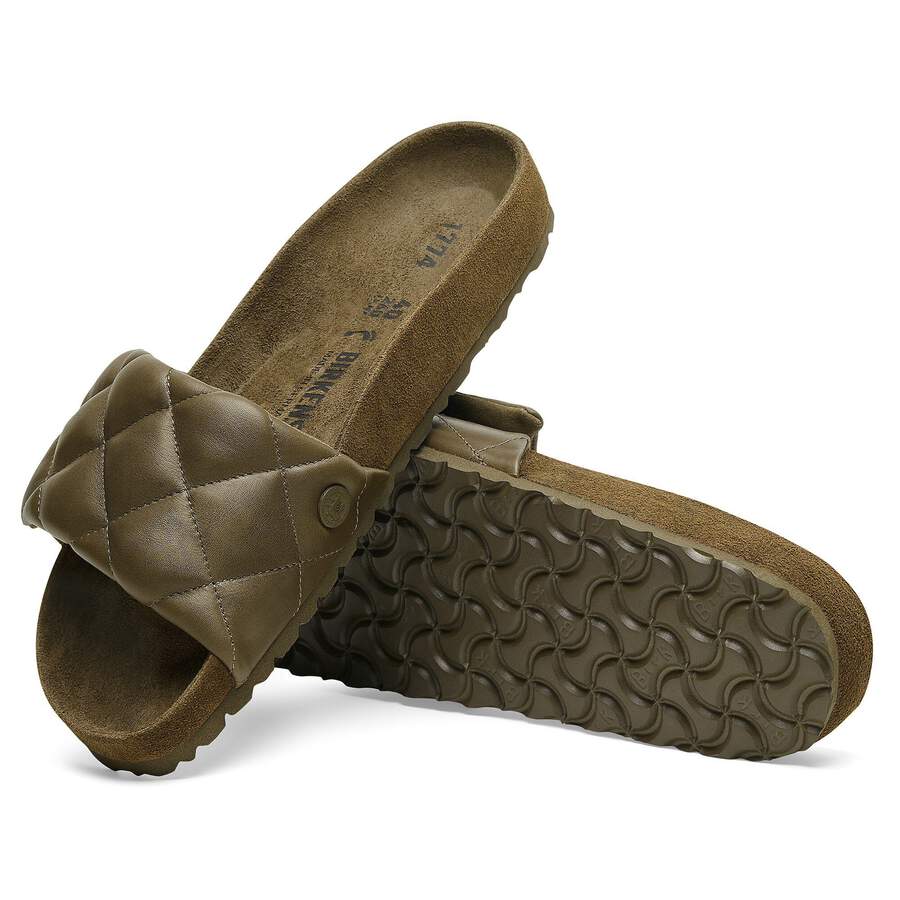 1774 Sylt Natural Leather Embossed - Dark Olive