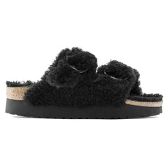 Arizona Big Buckle Shearling Fur - Teddy Black