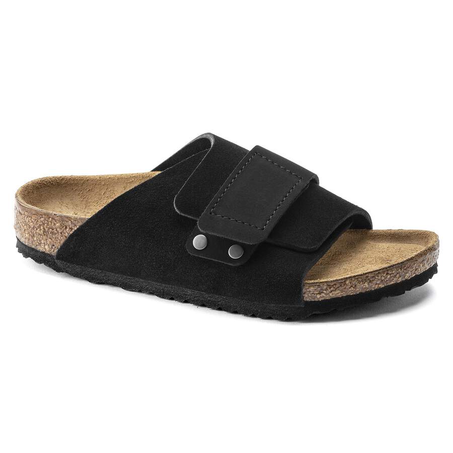 Kyoto Kids Suede Leather Nubuck - Black