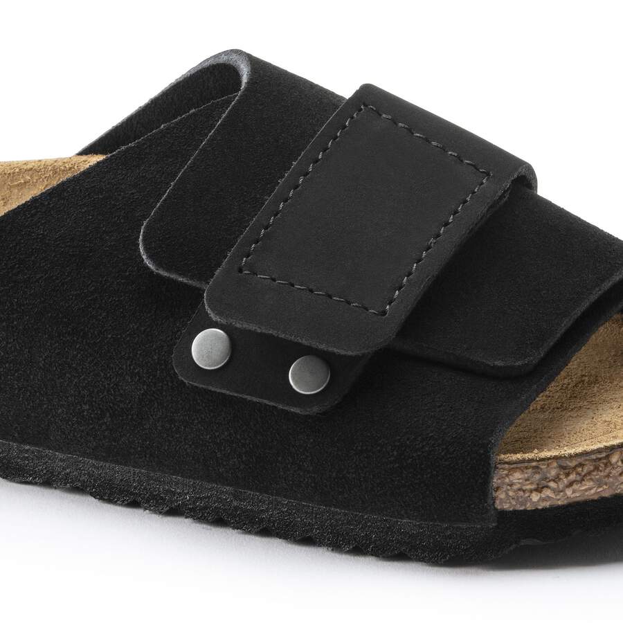 Kyoto Kids Suede Leather Nubuck - Black