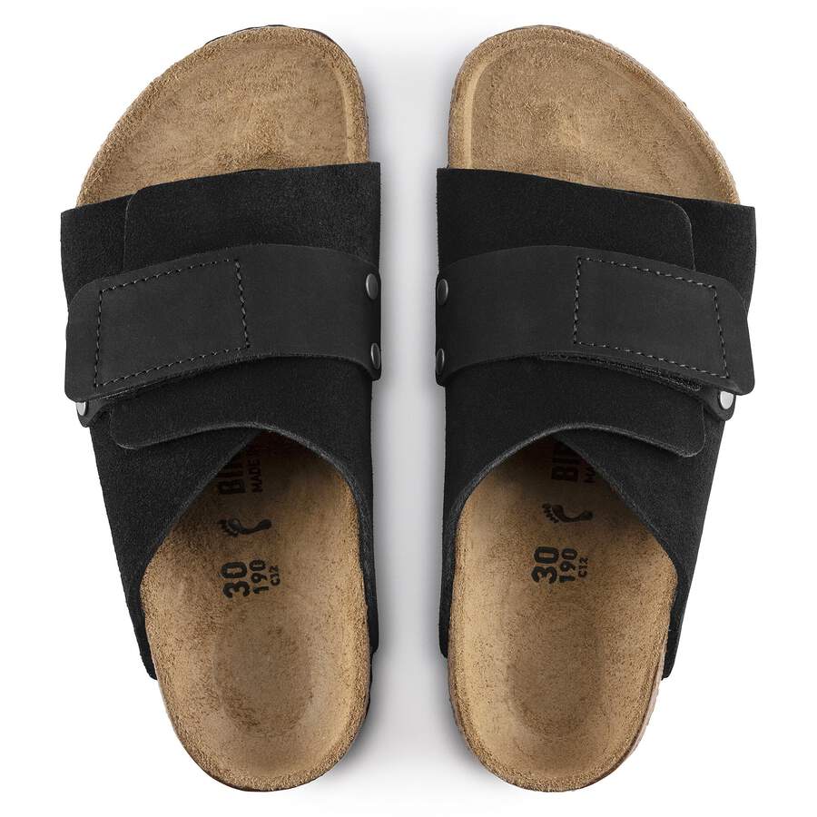 Kyoto Kids Suede Leather Nubuck - Black