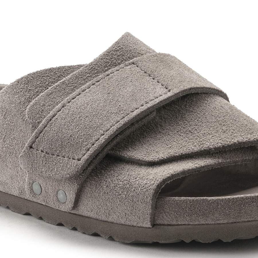 Kyoto Suede Leather - Gray Taupe