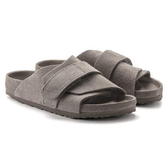 Kyoto Suede Leather - Gray Taupe
