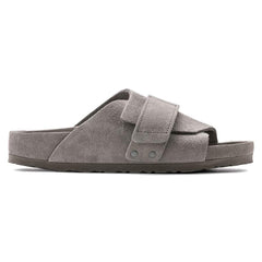 Kyoto Suede Leather - Gray Taupe