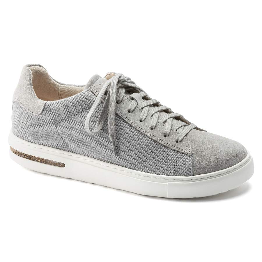 Bend Low Natural Leather/Textile - Whale Gray