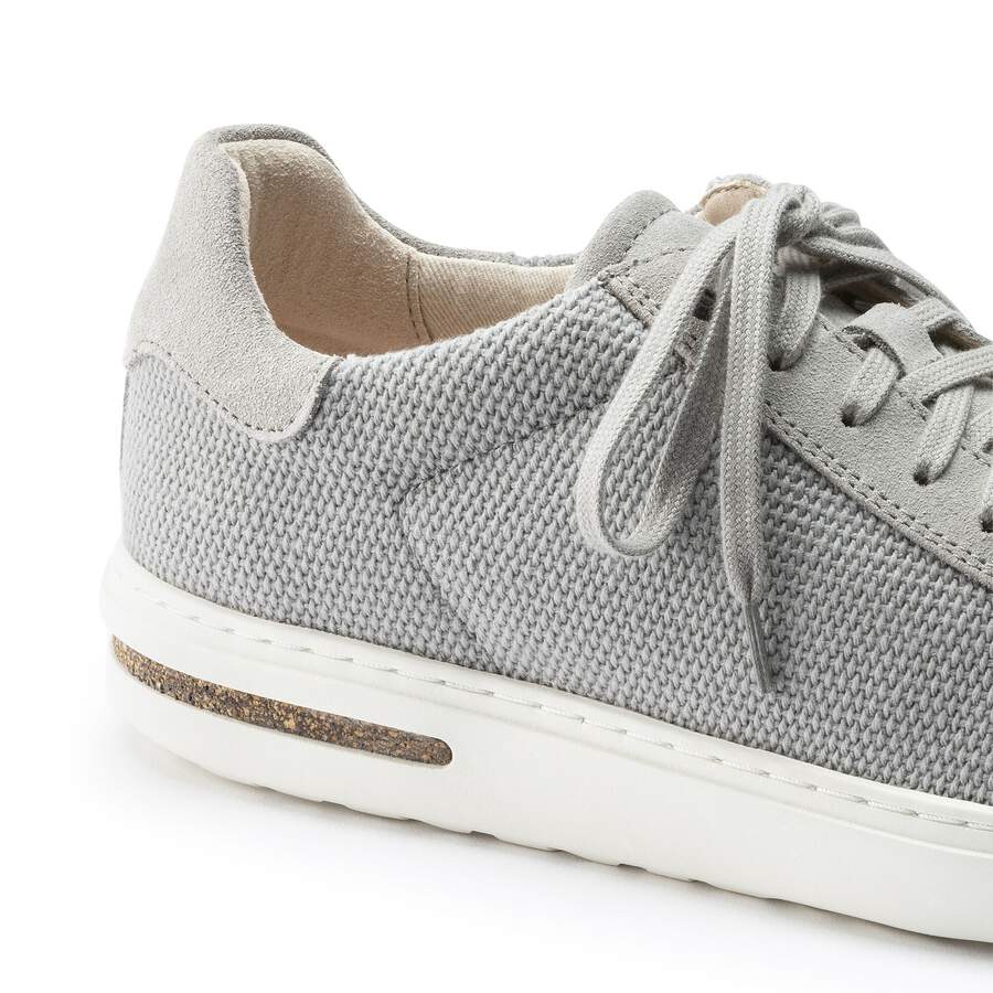 Bend Low Natural Leather/Textile - Whale Gray