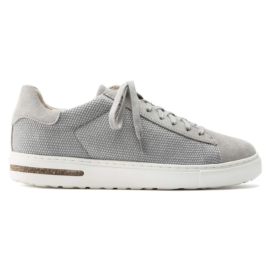 Bend Low Natural Leather/Textile - Whale Gray