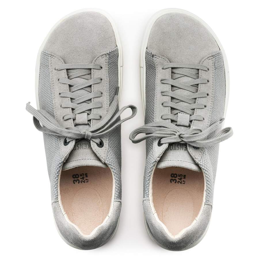 Bend Low Natural Leather/Textile - Whale Gray