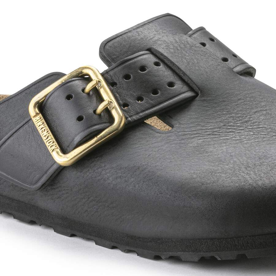 Boston Bold Natural Leather - Black