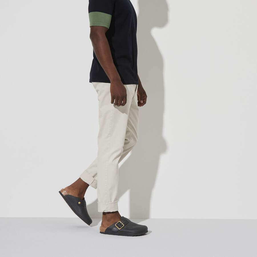 Boston Bold Natural Leather - Black
