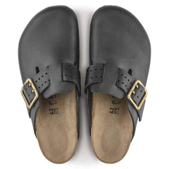 Boston Bold Natural Leather - Black