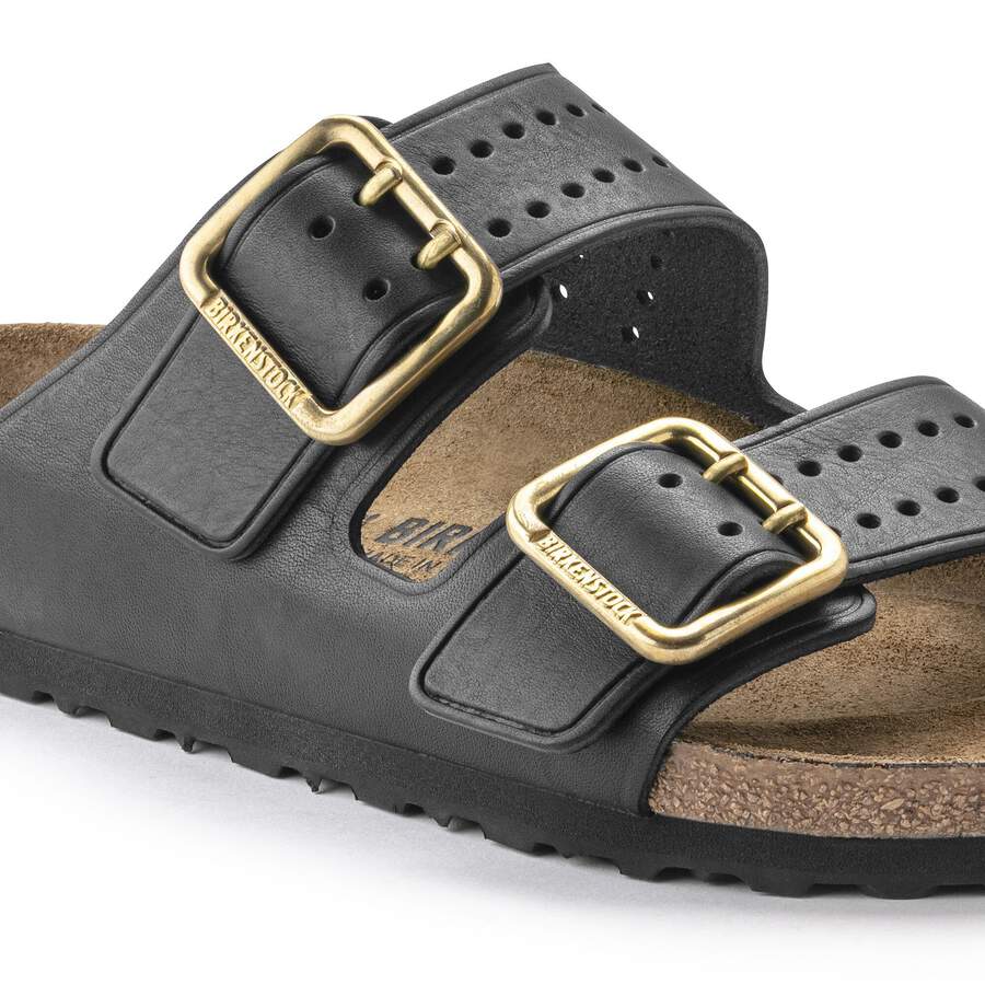 Arizona Bold Natural Leather - Black