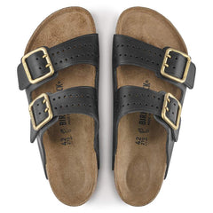 Arizona Bold Natural Leather - Black