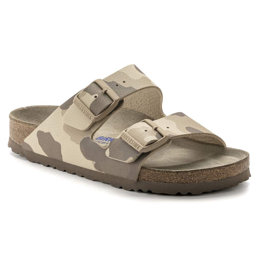 Arizona Soft Footbed Birko-Flor - Desert Soil Gray/Taupe