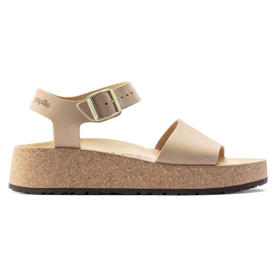 Glenda Nubuck Leather - Sandcastle