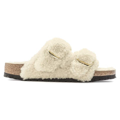 Arizona Big Buckle Fur - Teddy Eggshell