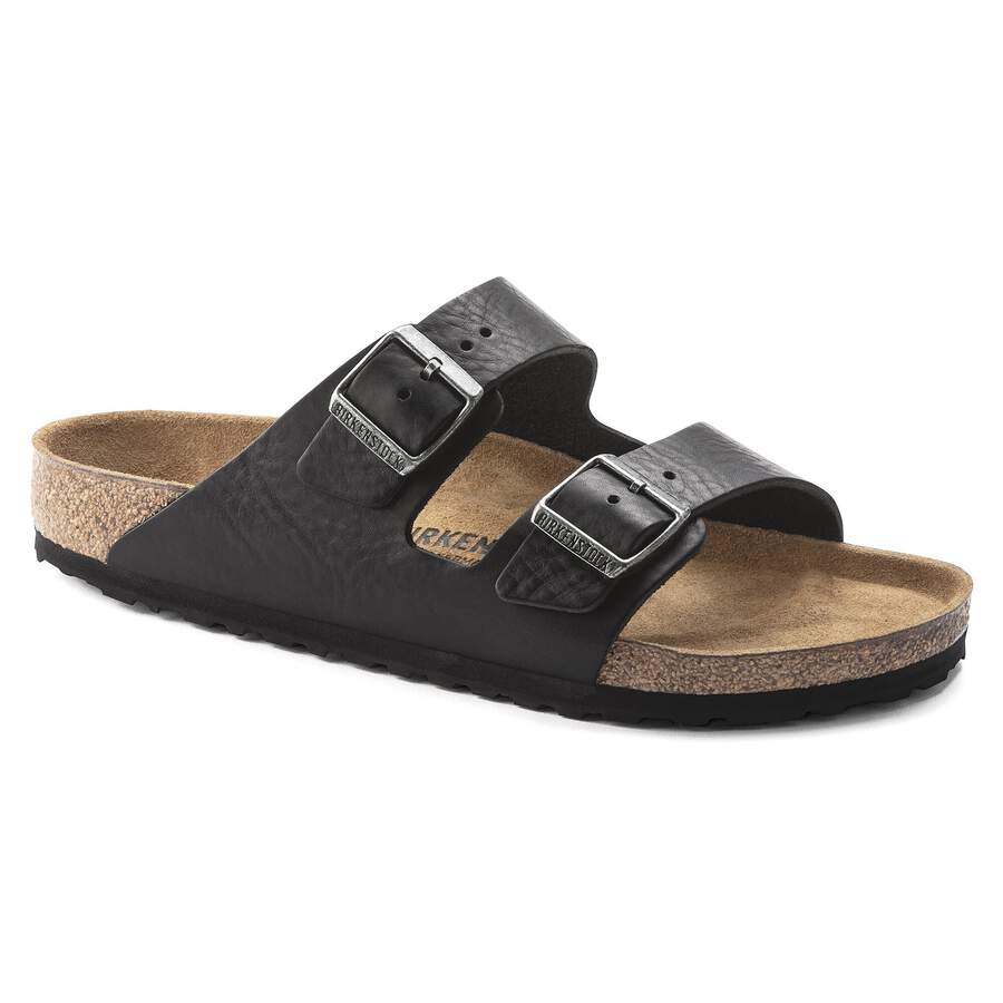 Arizona Grip Natural Leather - Vintage Wood Black