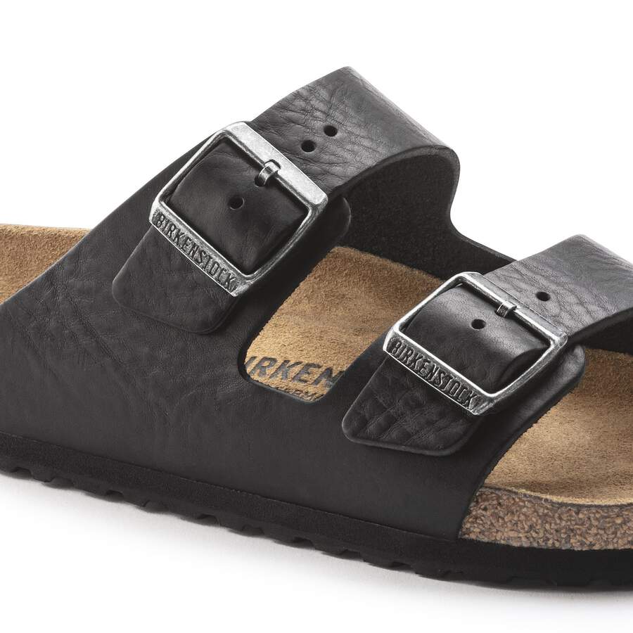 Arizona Grip Natural Leather - Vintage Wood Black