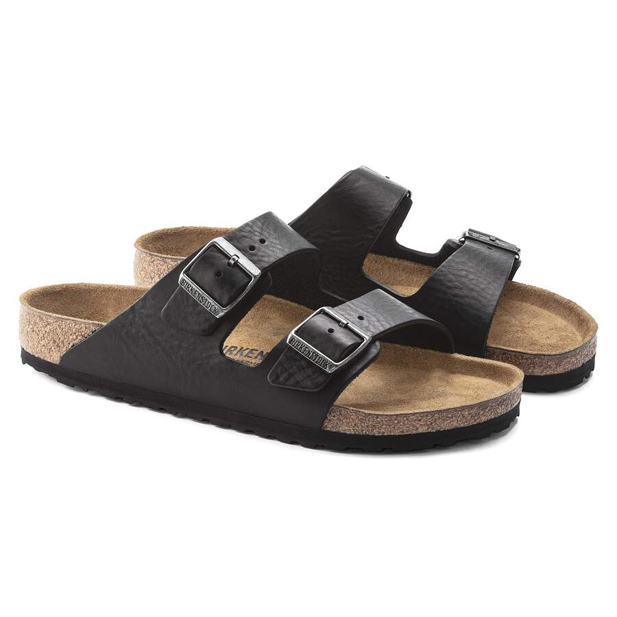 Arizona Grip Natural Leather - Vintage Wood Black