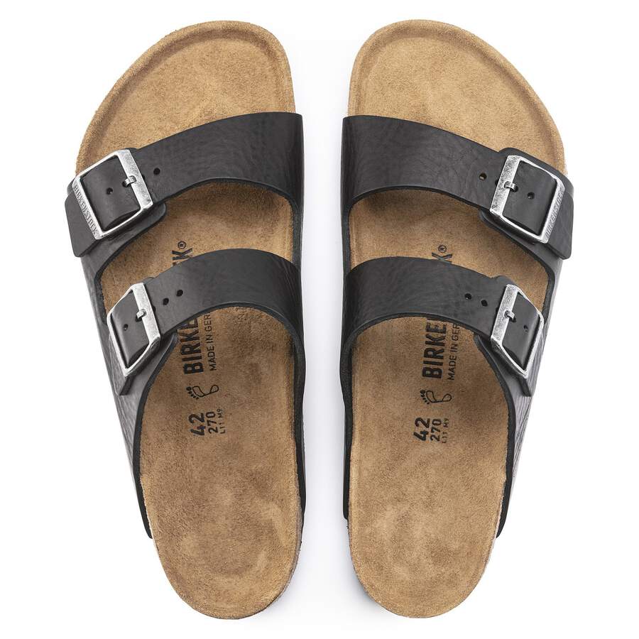 Arizona Grip Natural Leather - Vintage Wood Black