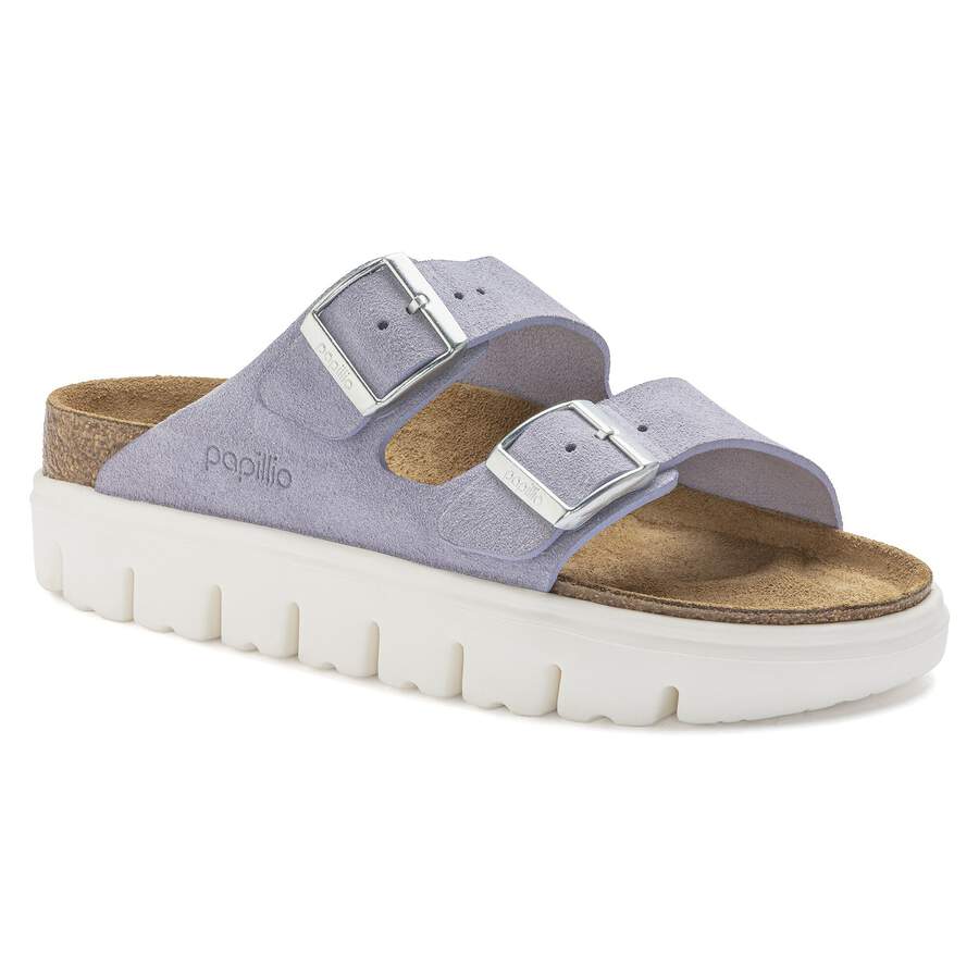 Arizona Chunky Suede Leather - Purple Fog