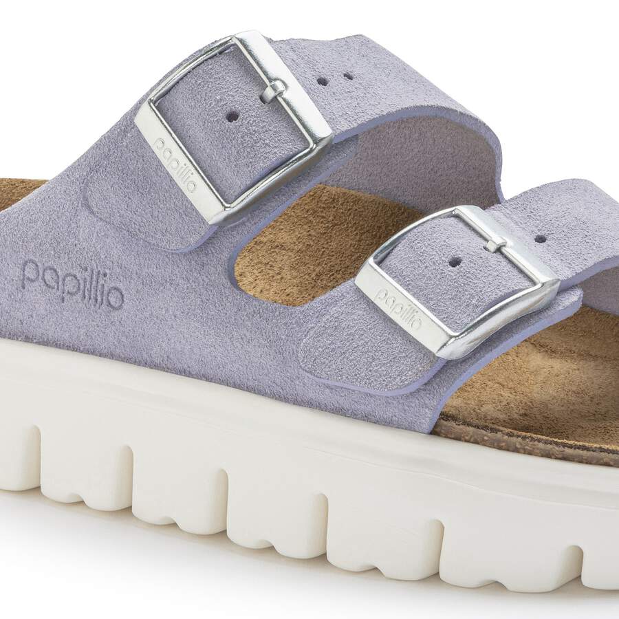 Arizona Chunky Suede Leather - Purple Fog
