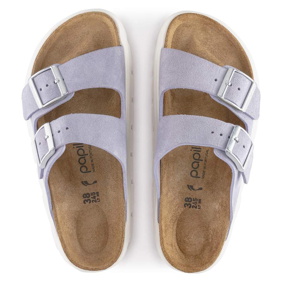 Arizona Chunky Suede Leather - Purple Fog