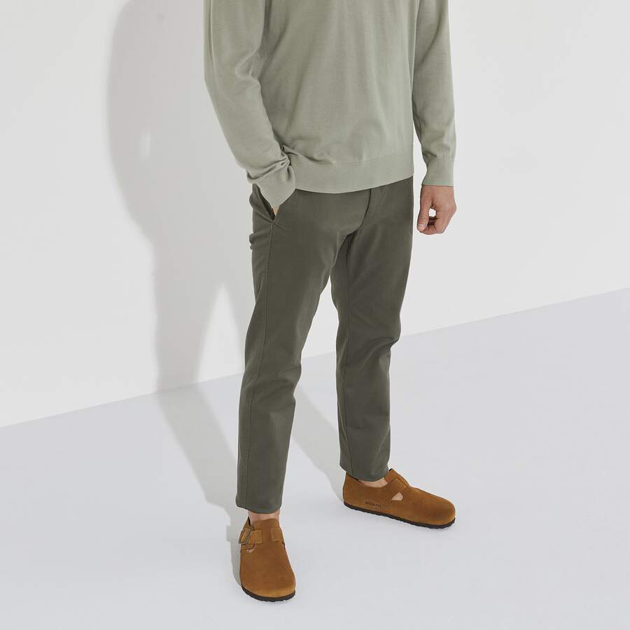 London Suede Leather - Mink