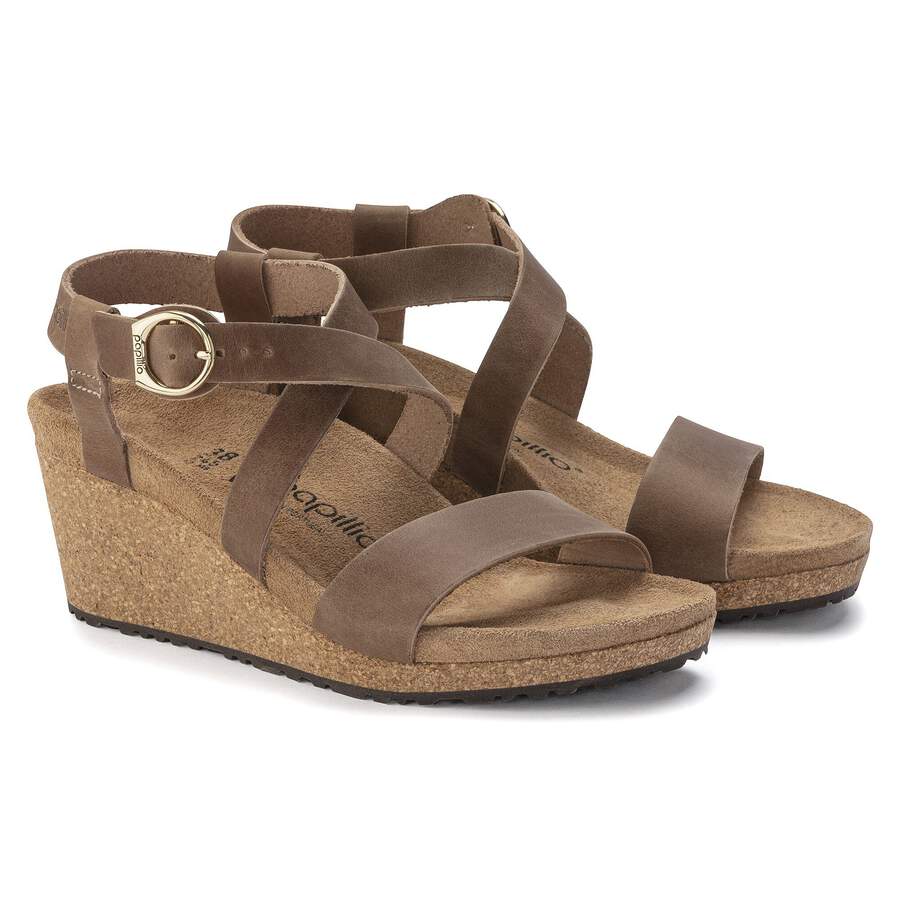 Sibyl Ring-Buckle Natural Leather - Cognac