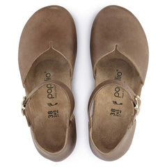 Mary Ring-Buckle Natural Leather - Cognac