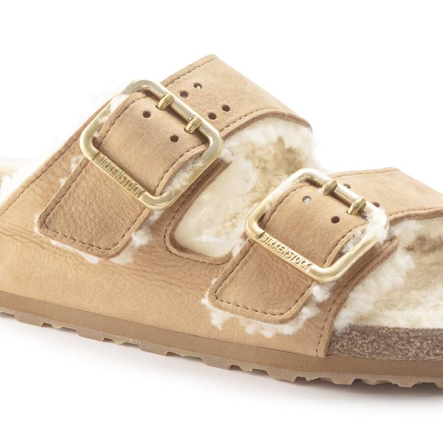 Arizona Bold Shearling Natural Leather - Cognac