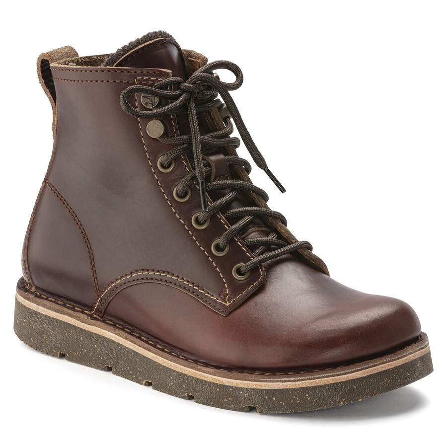 Birmingham Lace Women Natural Leather Oiled - Roast