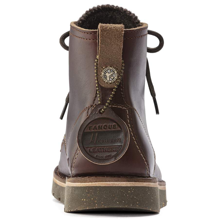 Birmingham Lace Women Natural Leather Oiled - Roast