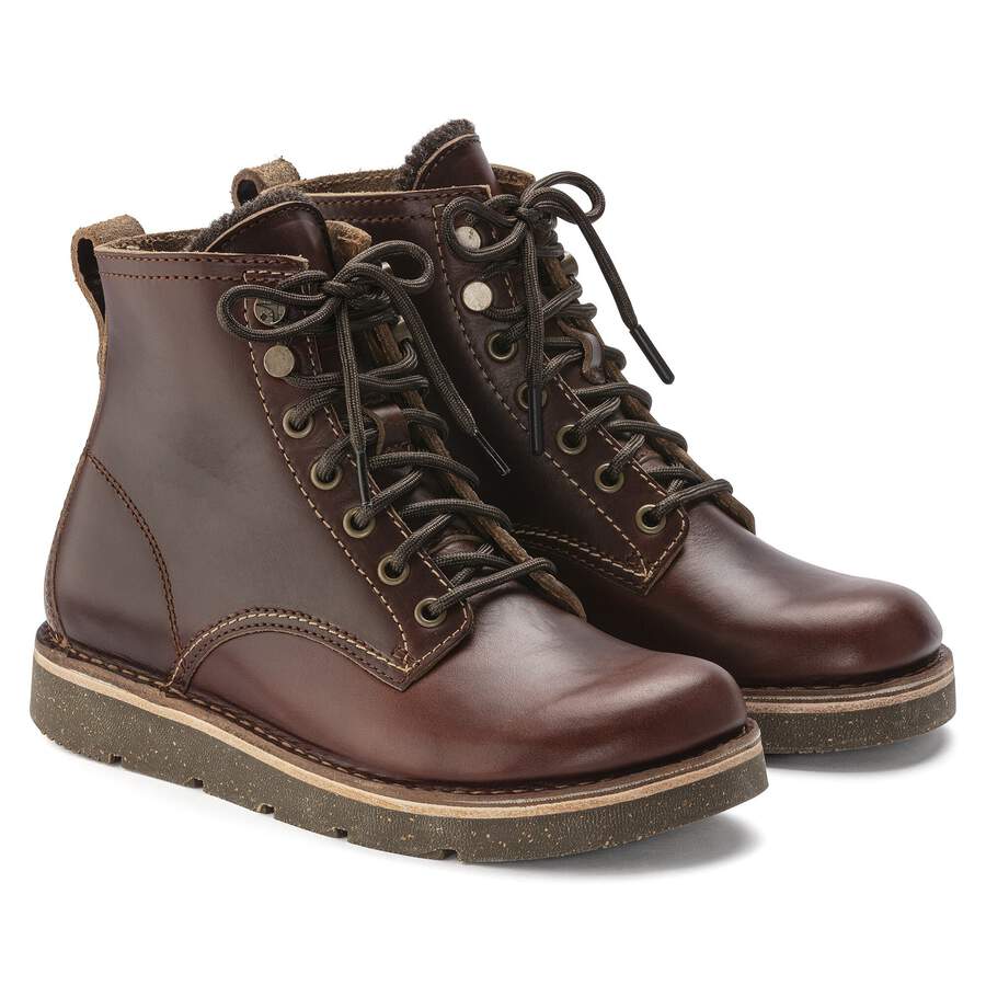 Birmingham Lace Women Natural Leather Oiled - Roast