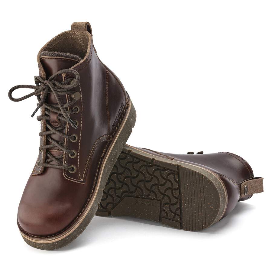 Birmingham Lace Women Natural Leather Oiled - Roast