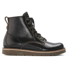Birmingham Lace Women Natural Leather Oiled - Black