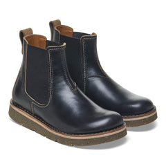 Birmingham Slip On Women Natural Leather Oiled - Black