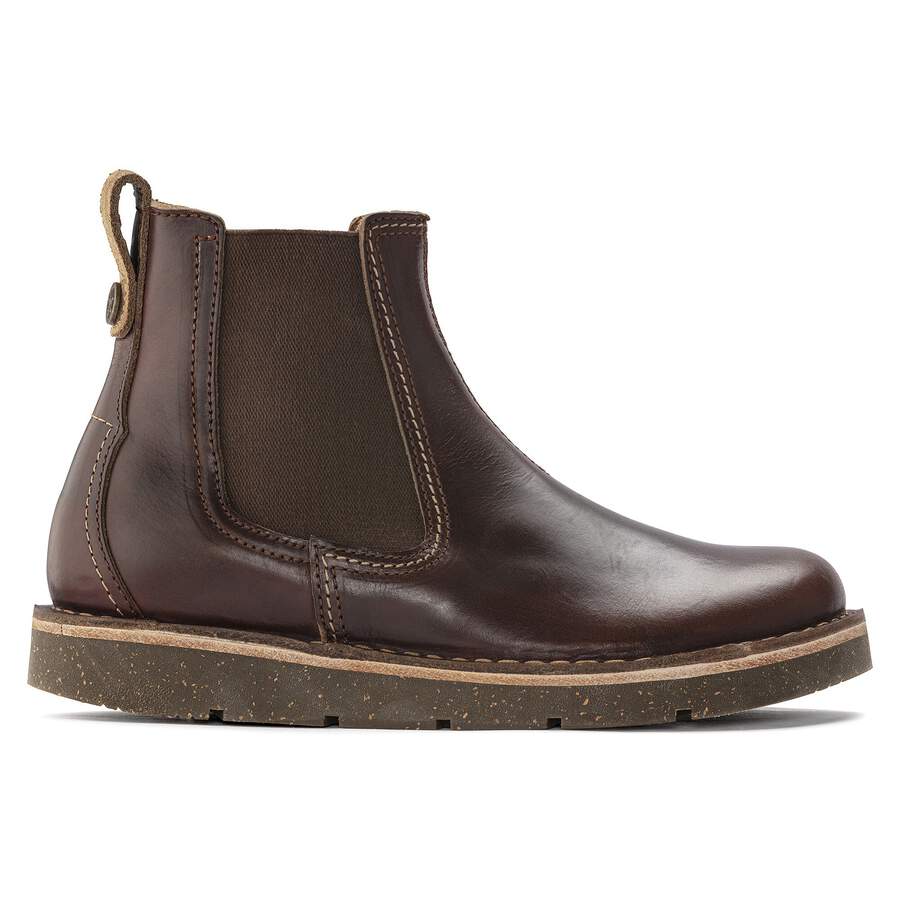 Birmingham Slip On Men Natural Leather Oiled - Roast