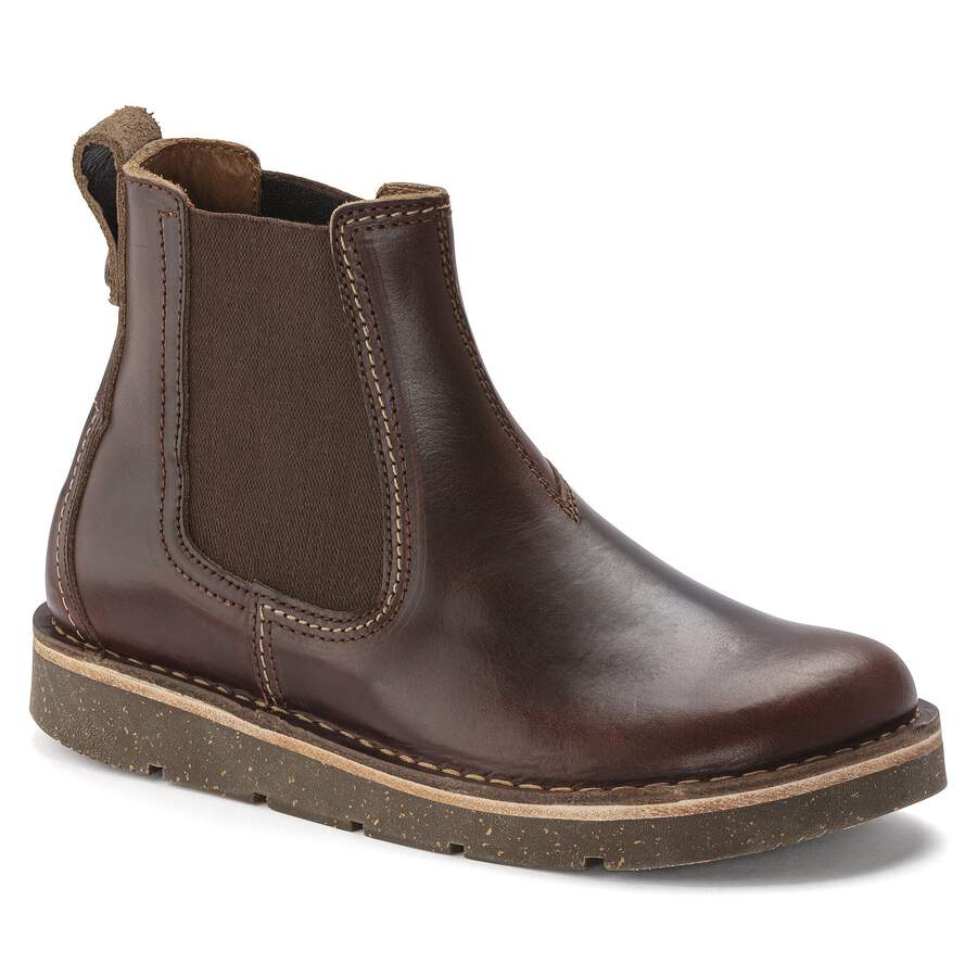 Birmingham Slip On Women Natural Leather Oiled - Roast