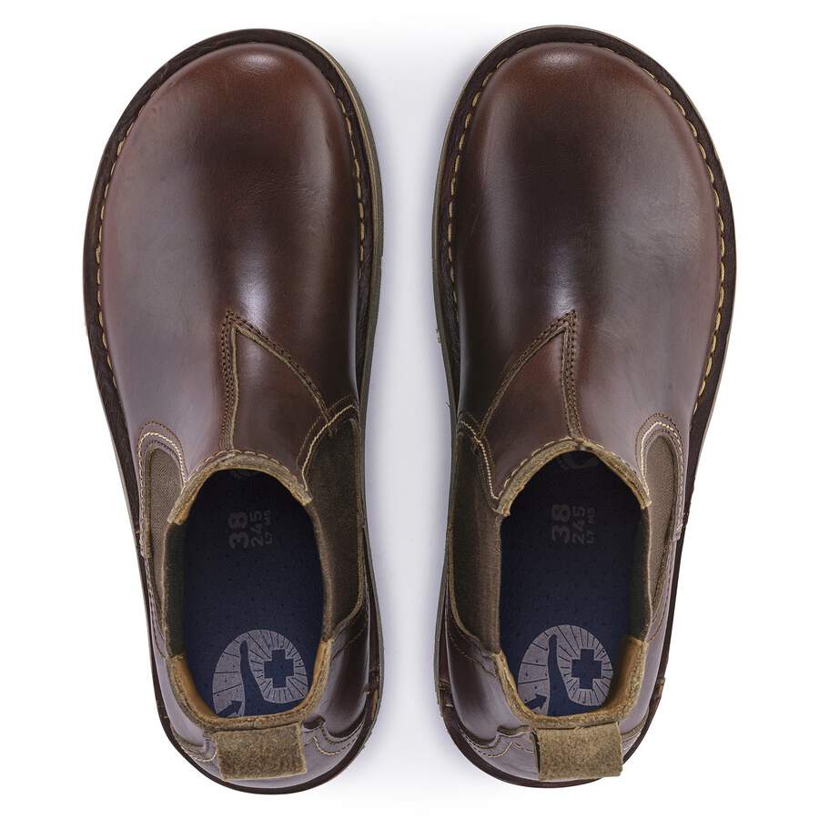 Birmingham Slip On Women Natural Leather Oiled - Roast