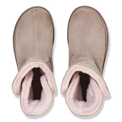 Uppsala Shearling Suede Leather - Gray Taupe