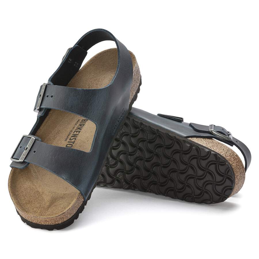 Milano Natural Leather Oiled - Insignia Blue