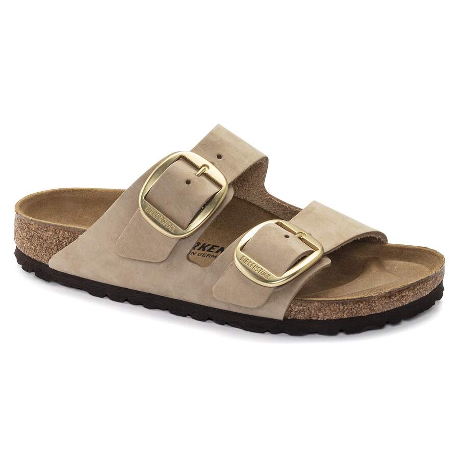 Arizona Big Buckle Nubuck Leather - Sandcastle