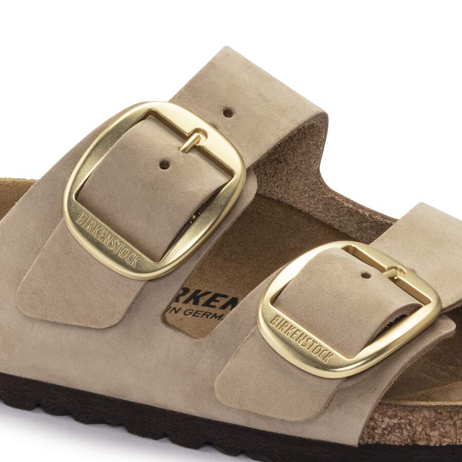 Arizona Big Buckle Nubuck Leather - Sandcastle