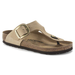 Gizeh Big Buckle Nubuck Leather - Sandcastle