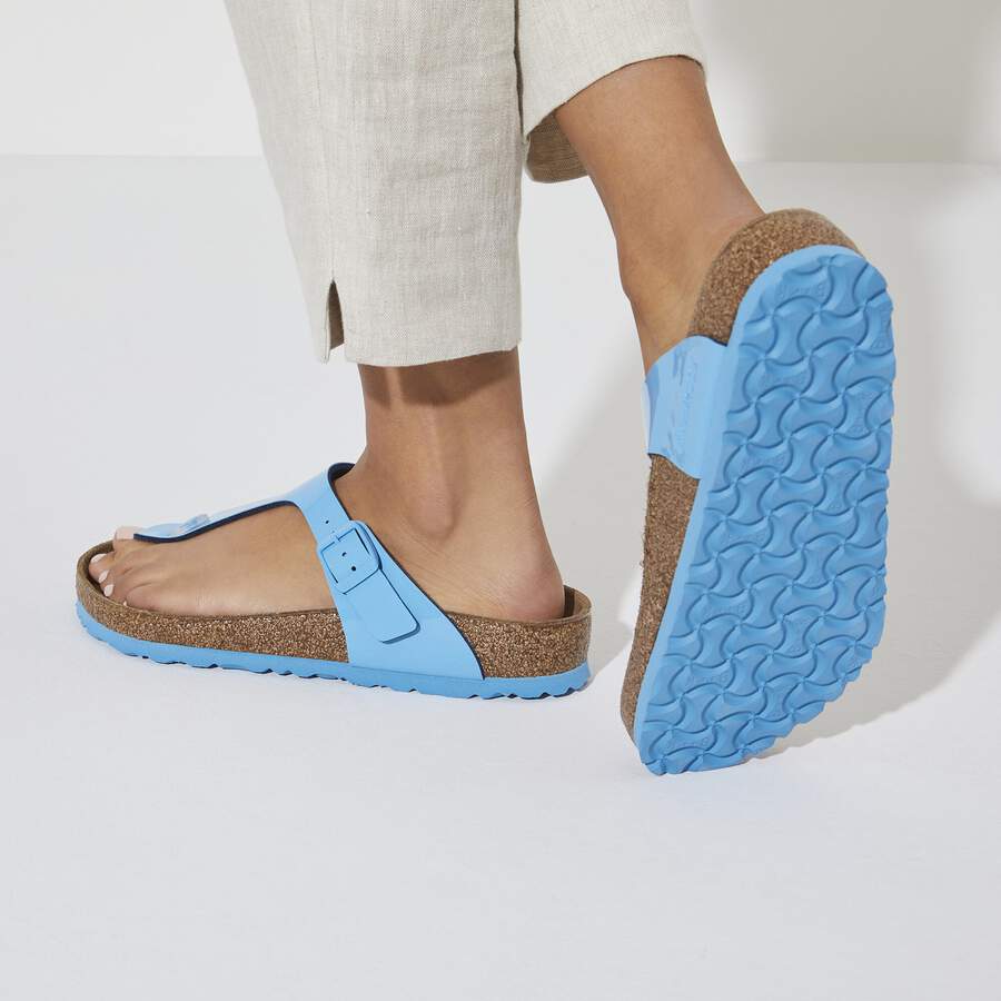 Gizeh Birko-Flor Patent - Patent Sky Blue