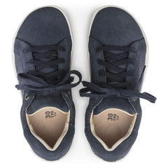 Porto Kids Suede Leather/Textile - Midnight Blue